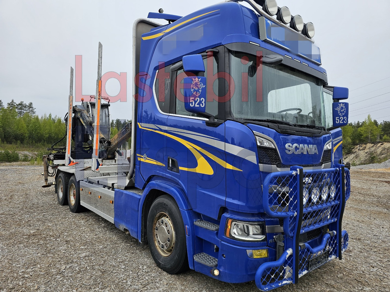 Scania R650 - Camión forestal, Camión grúa: foto 2 Scania R650 - Camión forestal, Camión grúa: foto 2