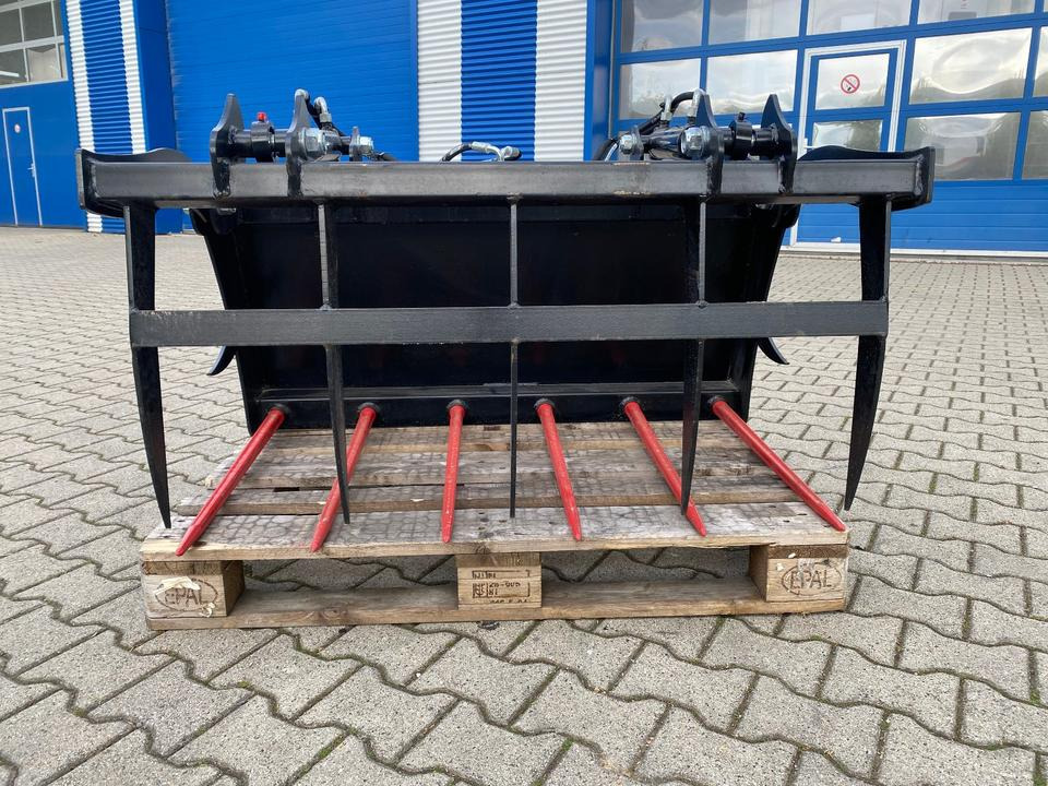 Equipo para silos Krokodilgebiss Greifschaufel Dunggabel 1200mm EURO-Aufnahme *INKL.19% MWST*: foto 13