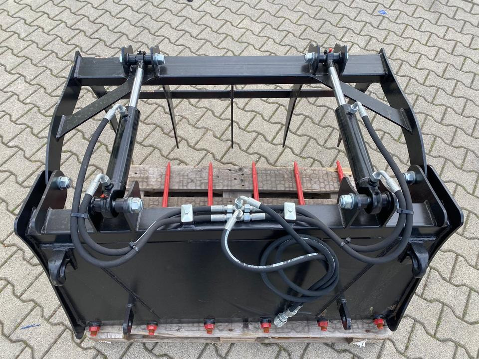 Equipo para silos Krokodilgebiss Greifschaufel Dunggabel 1200mm EURO-Aufnahme *INKL.19% MWST*: foto 11