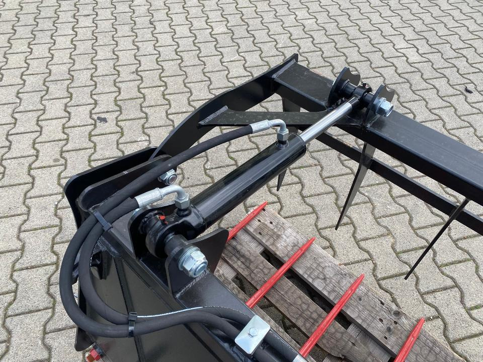 Equipo para silos Krokodilgebiss Greifschaufel Dunggabel 1200mm EURO-Aufnahme *INKL.19% MWST*: foto 9