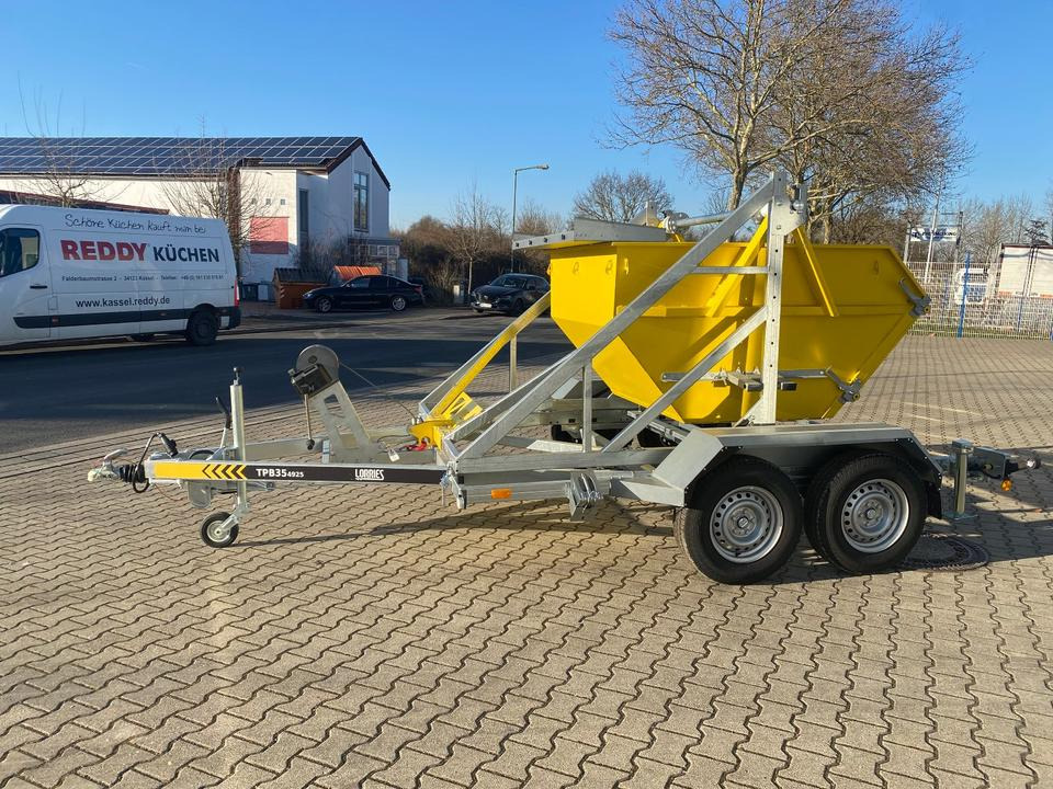 Lorries Kabelanhänger mit Baucontainer 3500KG *INKL.19% MWST*SOFORT VERFÜGBAR!* - Remolque portabobinas: foto 4 Lorries Kabelanhänger mit Baucontainer 3500KG *INKL.19% MWST*SOFORT VERFÜGBAR!* - Remolque portabobinas: foto 4