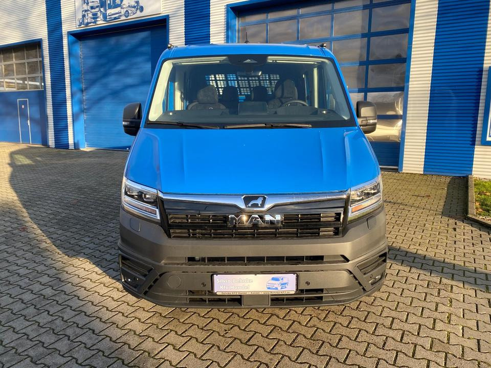MAN TGE 3.180 4x4 Doka Pritsche Lang *INKL.19% MWT* AUTOMATIK*LED*CAM*AHK*TEMPO*STANDHZG*UVM* - Caja abierta furgoneta, Furgoneta combi: foto 3 MAN TGE 3.180 4x4 Doka Pritsche Lang *INKL.19% MWT* AUTOMATIK*LED*CAM*AHK*TEMPO*STANDHZG*UVM* - Caja abierta furgoneta, Furgoneta combi: foto 3