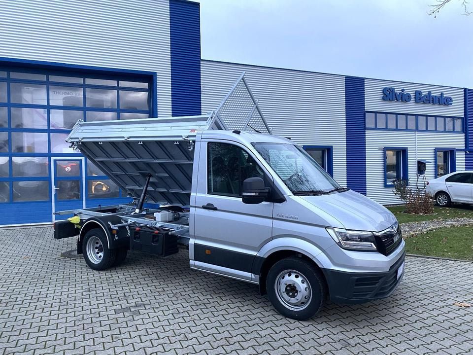 MAN TGE 6.160 Dreiseitenkipper mit Heckantrieb *STANDHZG*LED*AHK*TEMPO*INKL.19% MWST* SOFORT!* - Volquete furgoneta: foto 4 MAN TGE 6.160 Dreiseitenkipper mit Heckantrieb *STANDHZG*LED*AHK*TEMPO*INKL.19% MWST* SOFORT!* - Volquete furgoneta: foto 4