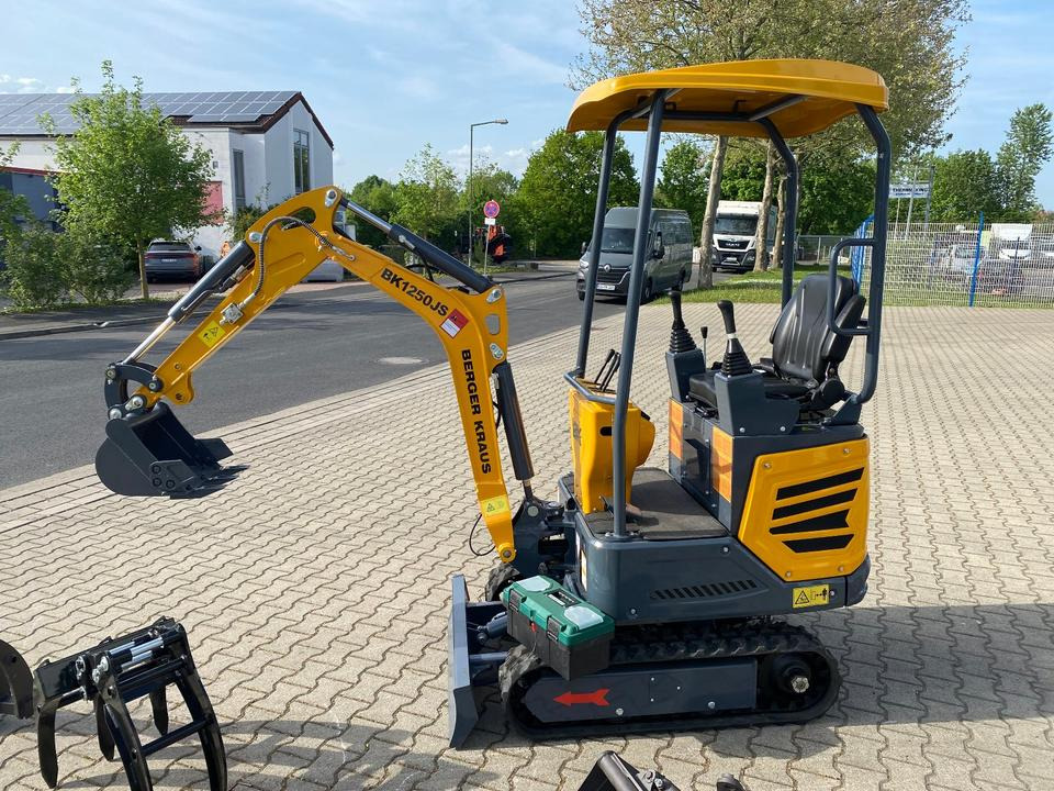 Minibagger BK1250JS + Zubehör *INKL.19% MWST*KUBOTA*BERGER KRAUS*JOYSTICK*SOFORT!* - Miniexcavadora: foto 5 Minibagger BK1250JS + Zubehör *INKL.19% MWST*KUBOTA*BERGER KRAUS*JOYSTICK*SOFORT!* - Miniexcavadora: foto 5