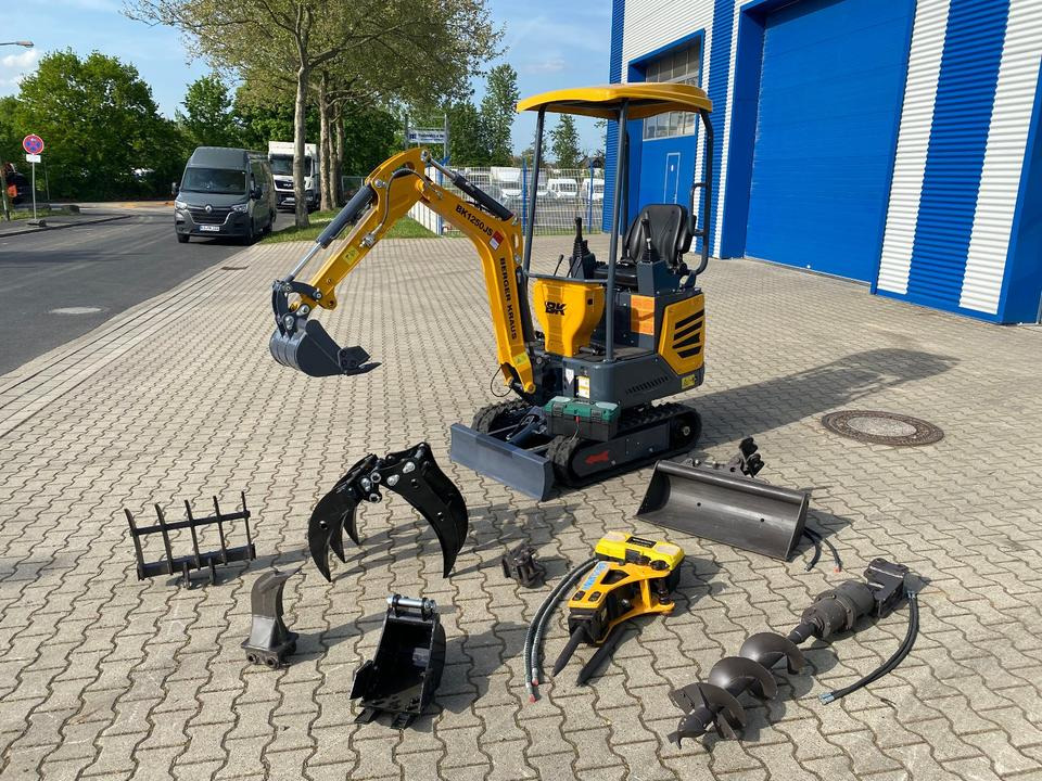 Minibagger BK1250JS + Zubehör *INKL.19% MWST*KUBOTA*BERGER KRAUS*JOYSTICK*SOFORT!* - Miniexcavadora: foto 1 Minibagger BK1250JS + Zubehör *INKL.19% MWST*KUBOTA*BERGER KRAUS*JOYSTICK*SOFORT!* - Miniexcavadora: foto 1