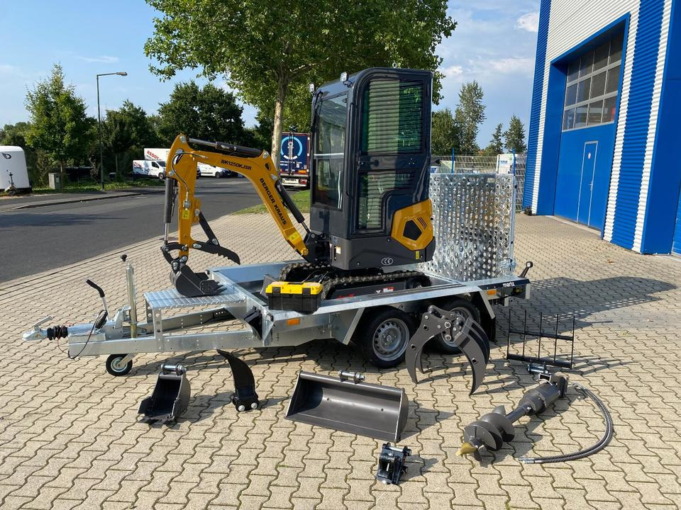 Minibagger BK1250KJSR + Tieflader + Zubehör *INKL.19% MWST*BERGER KRAUS*VERSTELLFAHRWERK* KUBOTA*SOFORT!* - Miniexcavadora: foto 1 Minibagger BK1250KJSR + Tieflader + Zubehör *INKL.19% MWST*BERGER KRAUS*VERSTELLFAHRWERK* KUBOTA*SOFORT!* - Miniexcavadora: foto 1