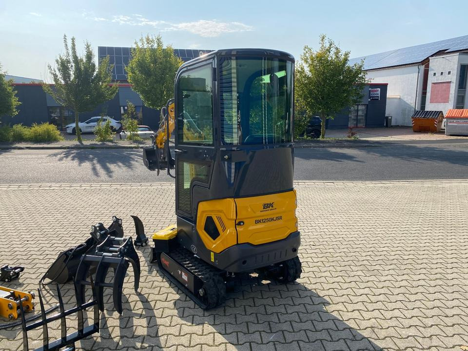Miniexcavadora Minibagger BK1250KJSR inkl. großem Zubehörpaket *INKL.19% MWST*BERGER KRAUS*KUBOTA* VERSTELLFAHRWERK*SOFORT!*: foto 6
