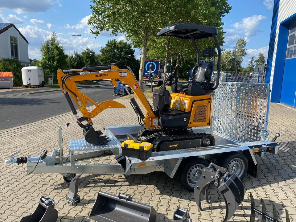 Minibagger BK1300JSR + Tieflader + Zubehör *INKL.19% MWST*BERGER KRAUS*VERSTELLFAHRWERK* KUBOTA*SOFORT!* - Miniexcavadora: foto 4 Minibagger BK1300JSR + Tieflader + Zubehör *INKL.19% MWST*BERGER KRAUS*VERSTELLFAHRWERK* KUBOTA*SOFORT!* - Miniexcavadora: foto 4