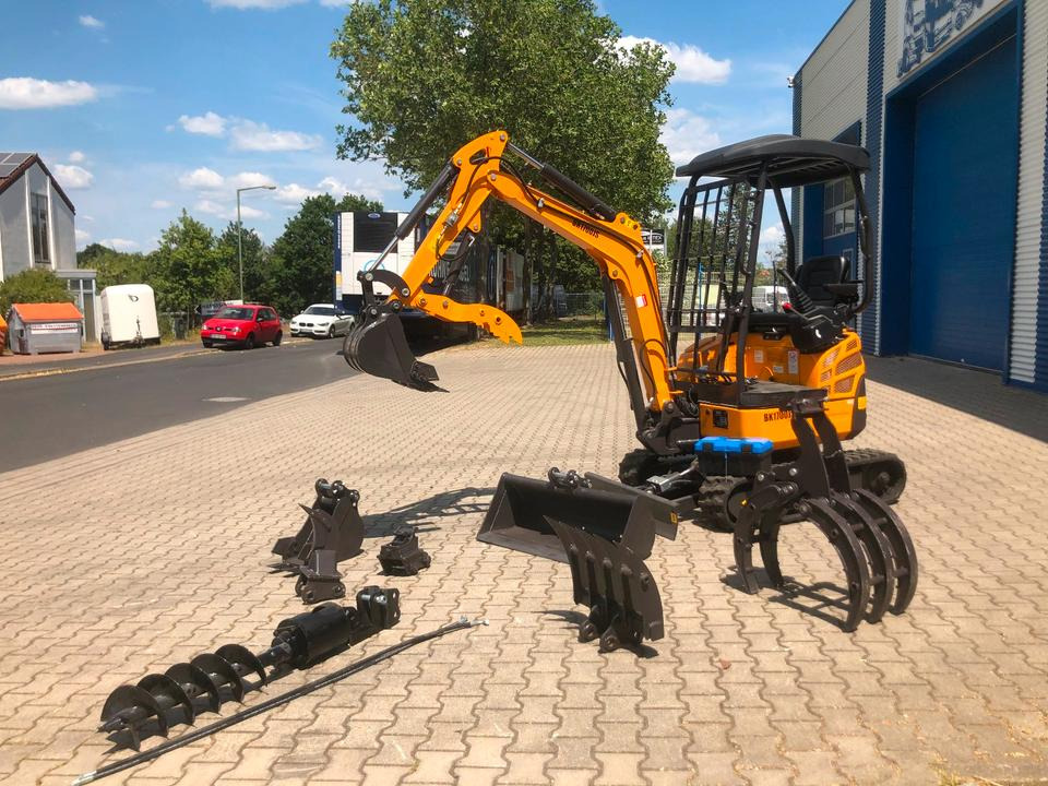 Minibagger BK1700JS + Zubehör *INKL.19% MWST*BERGER KRAUS*KUBOTA*JOYST*SOFORT! - Miniexcavadora: foto 2 Minibagger BK1700JS + Zubehör *INKL.19% MWST*BERGER KRAUS*KUBOTA*JOYST*SOFORT! - Miniexcavadora: foto 2