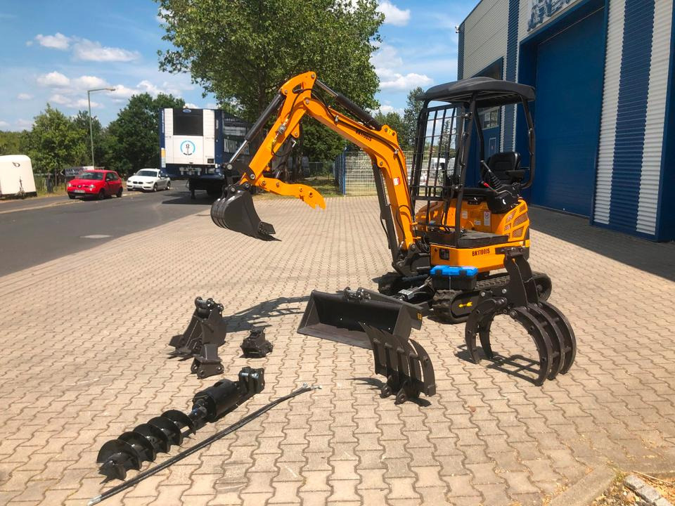 Minibagger BK1700JS + Zubehör *INKL.19% MWST*BERGER KRAUS*KUBOTA*JOYST*SOFORT! - Miniexcavadora: foto 1 Minibagger BK1700JS + Zubehör *INKL.19% MWST*BERGER KRAUS*KUBOTA*JOYST*SOFORT! - Miniexcavadora: foto 1