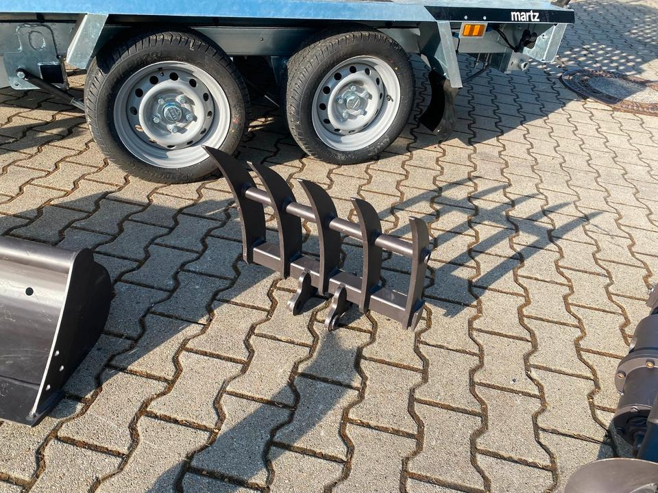 Miniexcavadora Minibagger BK950KS + Tieflader + Zubehör *INKL.19% MWST*BERGER KRAUS*KABINE*SOFORT!*: foto 15