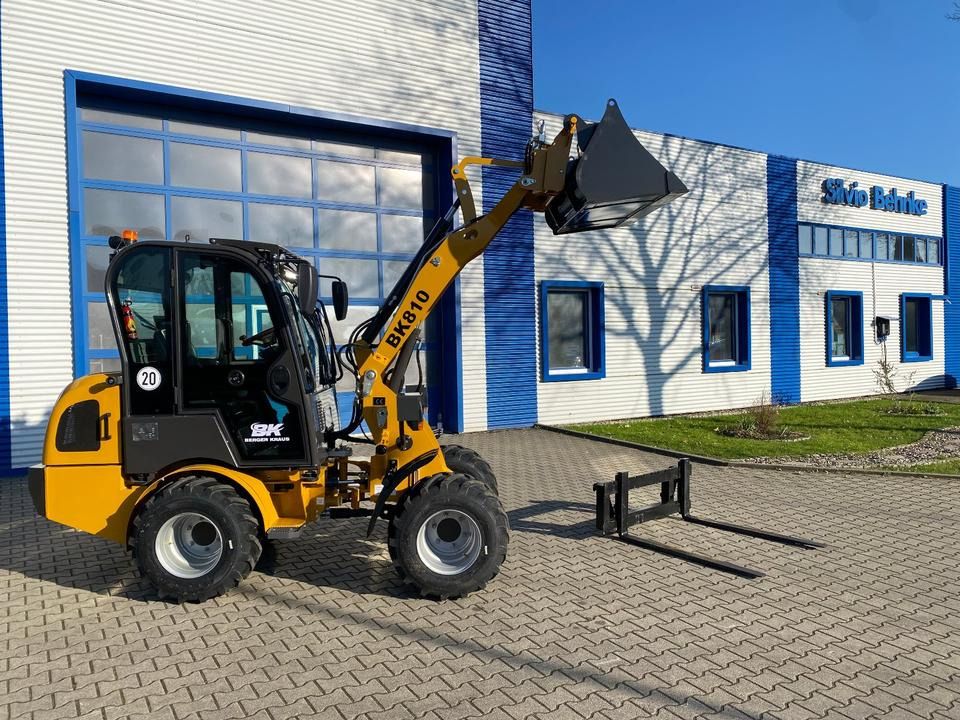 Radlader/Hoflader BK810 inkl. Gabel/Schaufelpaket *INKL.19% MWST*BERGER KRAUS* KUBOTA*EURO*CE* - Cargadora articulada: foto 2 Radlader/Hoflader BK810 inkl. Gabel/Schaufelpaket *INKL.19% MWST*BERGER KRAUS* KUBOTA*EURO*CE* - Cargadora articulada: foto 2
