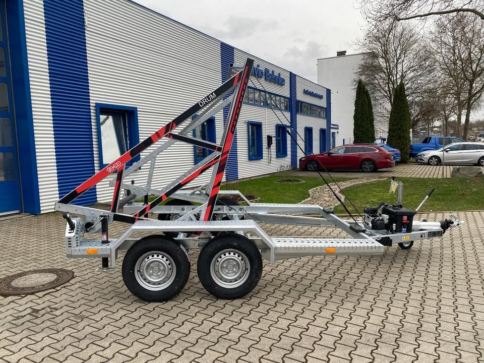 Remolque portabobinas Vermietung / Kabelanhänger 3500KG E-Winde / Nutzlast 2749KG / Kabeltrommel-Anhänger / Glasfaser / 1 Woche: foto 11 Remolque portabobinas Vermietung / Kabelanhänger 3500KG E-Winde / Nutzlast 2749KG / Kabeltrommel-Anhänger / Glasfaser / 1 Woche: foto 11
