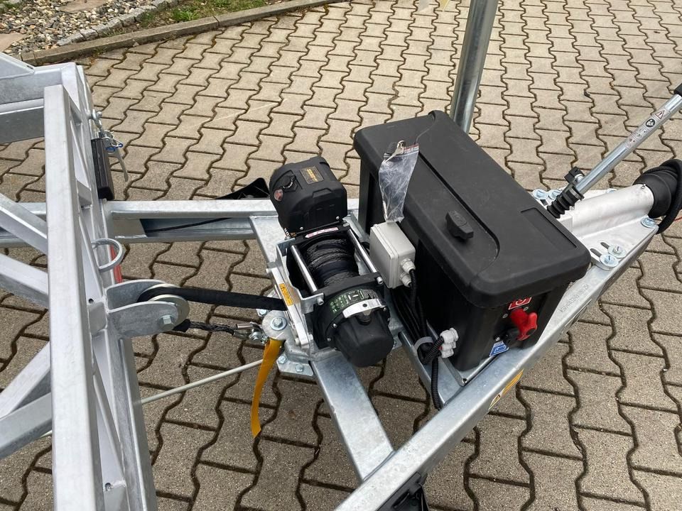 Remolque portabobinas Vermietung / Kabelanhänger 3500KG E-Winde / Nutzlast 2749KG / Kabeltrommel-Anhänger / Glasfaser / 1 Woche: foto 10 Remolque portabobinas Vermietung / Kabelanhänger 3500KG E-Winde / Nutzlast 2749KG / Kabeltrommel-Anhänger / Glasfaser / 1 Woche: foto 10