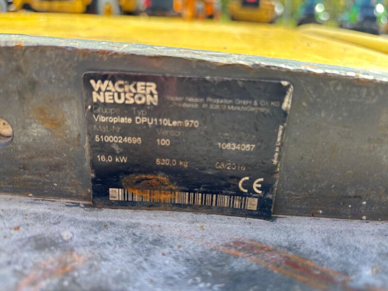 WACKER NEUSON DPU110Lem970 - Plancha reversible: foto 5 WACKER NEUSON DPU110Lem970 - Plancha reversible: foto 5