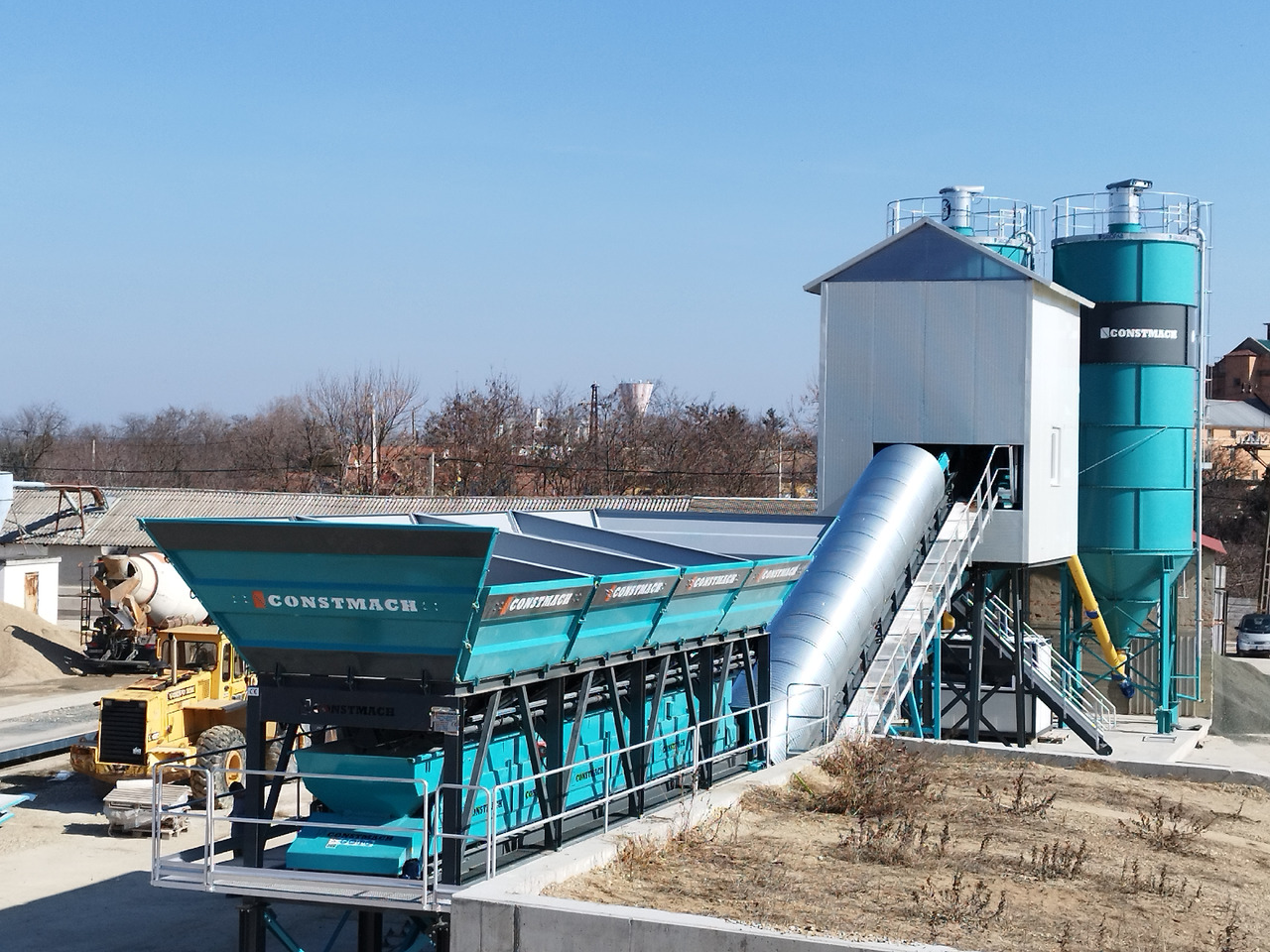Constmach 60 m³/h Kompakte Betonmischanlage mit Band - Planta de hormigón: foto 2 Constmach 60 m³/h Kompakte Betonmischanlage mit Band - Planta de hormigón: foto 2