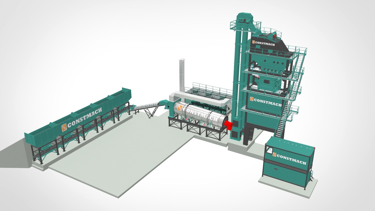 Planta de asfalto nuevo Constmach Centrale D'asphalte Stationnaire Livrée en Stock Garantie 2 ans: foto 6