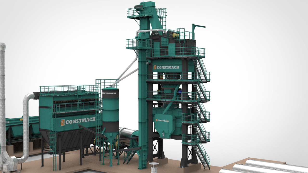 Planta de asfalto nuevo Constmach Centrale D'asphalte Stationnaire Livrée en Stock Garantie 2 ans: foto 13