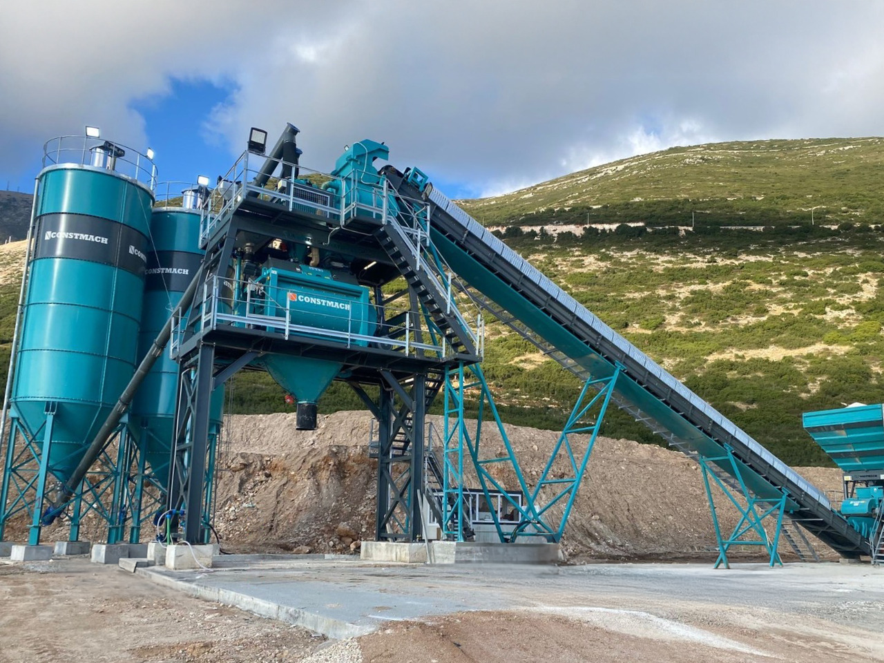 Constmach Centrale à Béton Stationnaire d'une Capacité de 120 m³/h - Planta de hormigón: foto 4 Constmach Centrale à Béton Stationnaire d'une Capacité de 120 m³/h - Planta de hormigón: foto 4