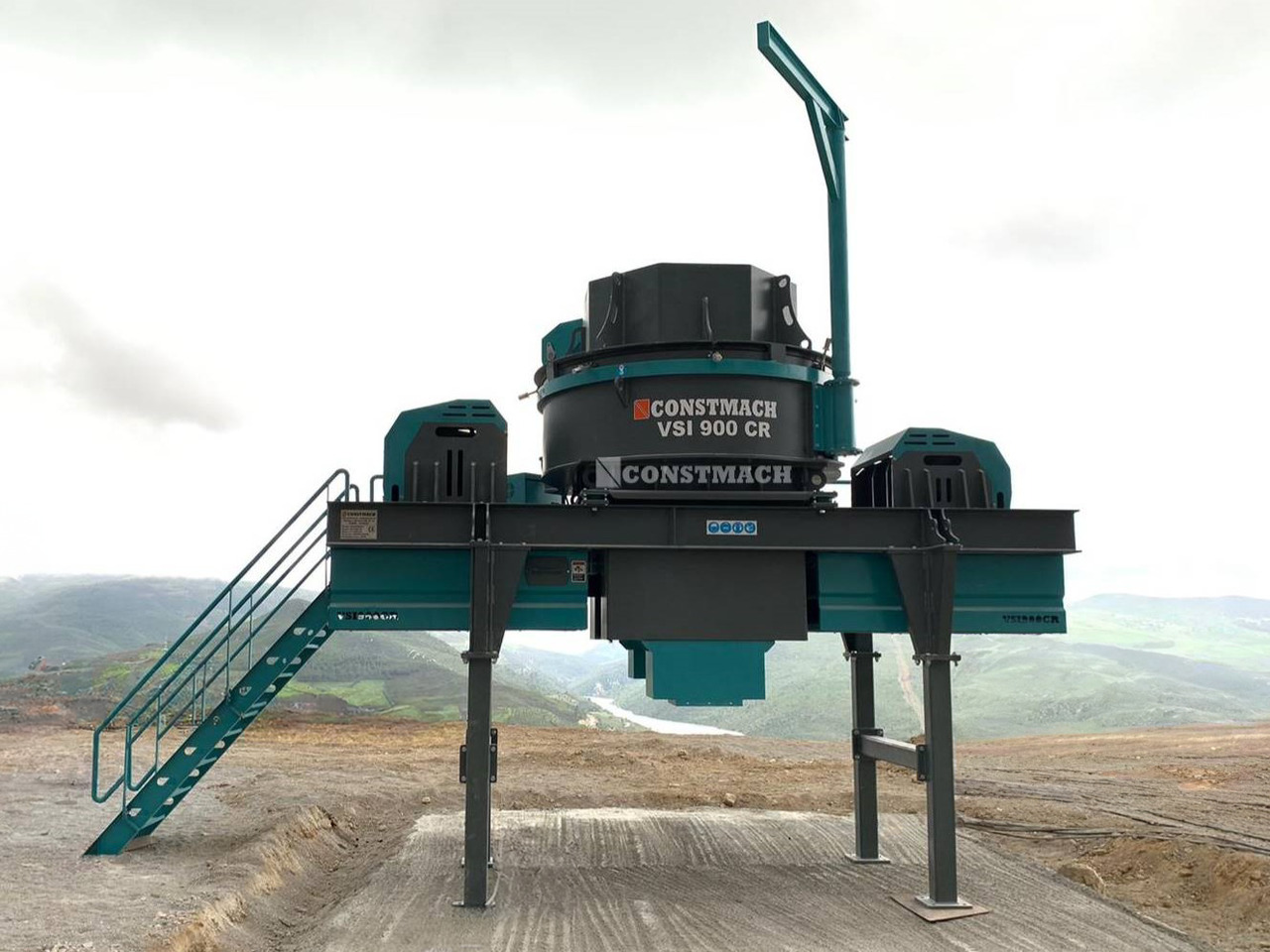 Constmach Vertical Shaft Impact Crusher with a Capacity of 65 to 400 T/H - Trituradora de impacto: foto 5 Constmach Vertical Shaft Impact Crusher with a Capacity of 65 to 400 T/H - Trituradora de impacto: foto 5