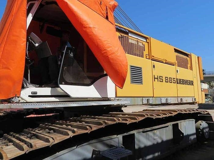 Liebherr HS885HD + BAUER CUTTER - 38 METERS - Grúa: foto 1 Liebherr HS885HD + BAUER CUTTER - 38 METERS - Grúa: foto 1