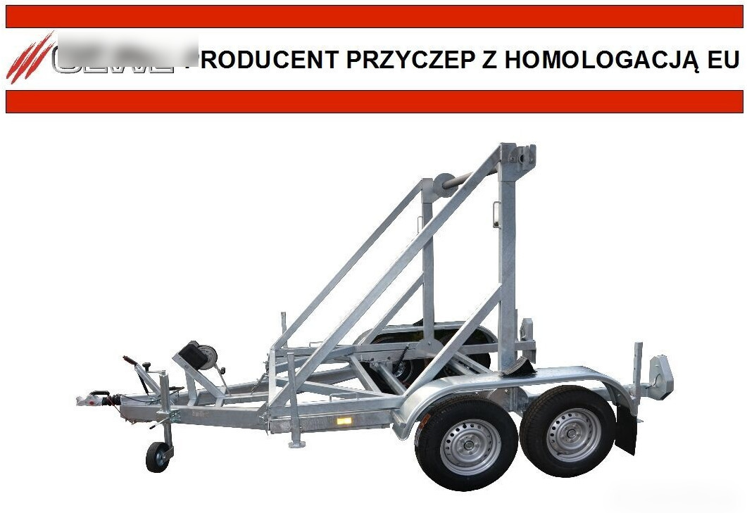 Leasing financiero de Gewe Przyczepa kablowa P3500 D/1 do przewozu bębnów kablowych leasing Gewe Przyczepa kablowa P3500 D/1 do przewozu bębnów kablowych: foto 9