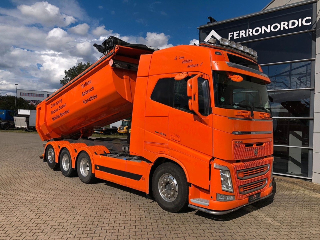 Volvo FH460 8x4 Tridem*Lift+LenkAchse*ALU*AHK*VollLuft - Volquete camión: foto 2 Volvo FH460 8x4 Tridem*Lift+LenkAchse*ALU*AHK*VollLuft - Volquete camión: foto 2