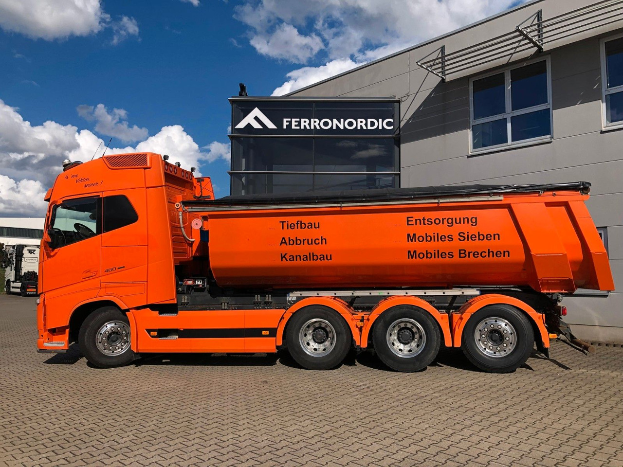 Volvo FH460 8x4 Tridem*Lift+LenkAchse*ALU*AHK*VollLuft - Volquete camión: foto 4 Volvo FH460 8x4 Tridem*Lift+LenkAchse*ALU*AHK*VollLuft - Volquete camión: foto 4