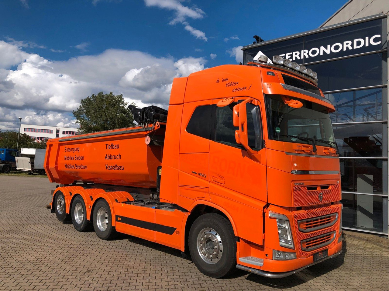 Volvo FH460 8x4 Tridem*Lift+LenkAchse*ALU*AHK*VollLuft - Volquete camión: foto 3 Volvo FH460 8x4 Tridem*Lift+LenkAchse*ALU*AHK*VollLuft - Volquete camión: foto 3