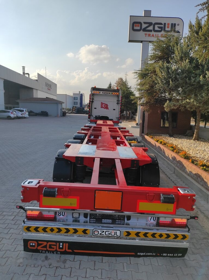 Portacontenedore/ Intercambiable semirremolque para transporte de contenedores nuevo Özgül 4 AXLE HIGH CUBE CONTAINER CARRIER: foto 22
