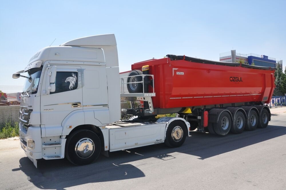Volquete semirremolque Özgül 4 AXLE TIPPING SEMI TRAILER: foto 15