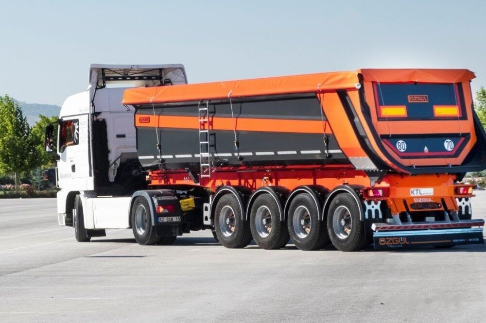 Volquete semirremolque Özgül 4 AXLE TIPPING SEMI TRAILER: foto 14