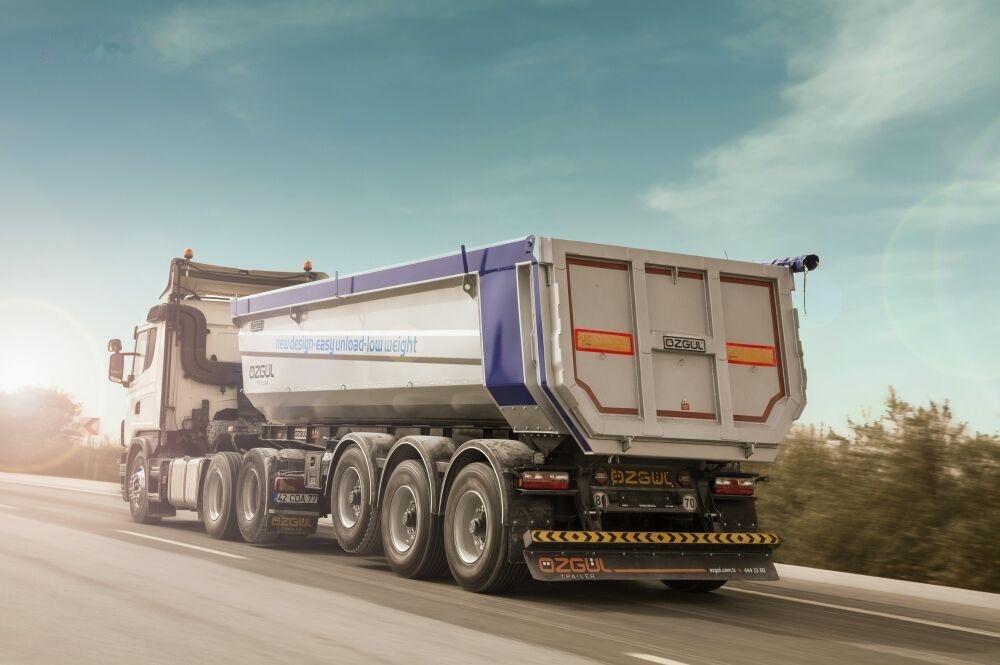 Özgül HALF PIPE TIPPING TRAILER LIGHT MODEL - Volquete semirremolque: foto 1 Özgül HALF PIPE TIPPING TRAILER LIGHT MODEL - Volquete semirremolque: foto 1