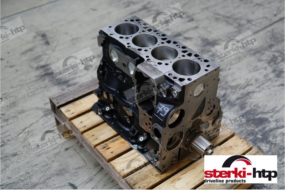 Short Block Teilmotor IVECO FPT CASE New Holland F4GE0485A - N45TM1A 504384516 - Bloque de cilindros para Tractor: foto 1 Short Block Teilmotor IVECO FPT CASE New Holland F4GE0485A - N45TM1A 504384516 - Bloque de cilindros para Tractor: foto 1