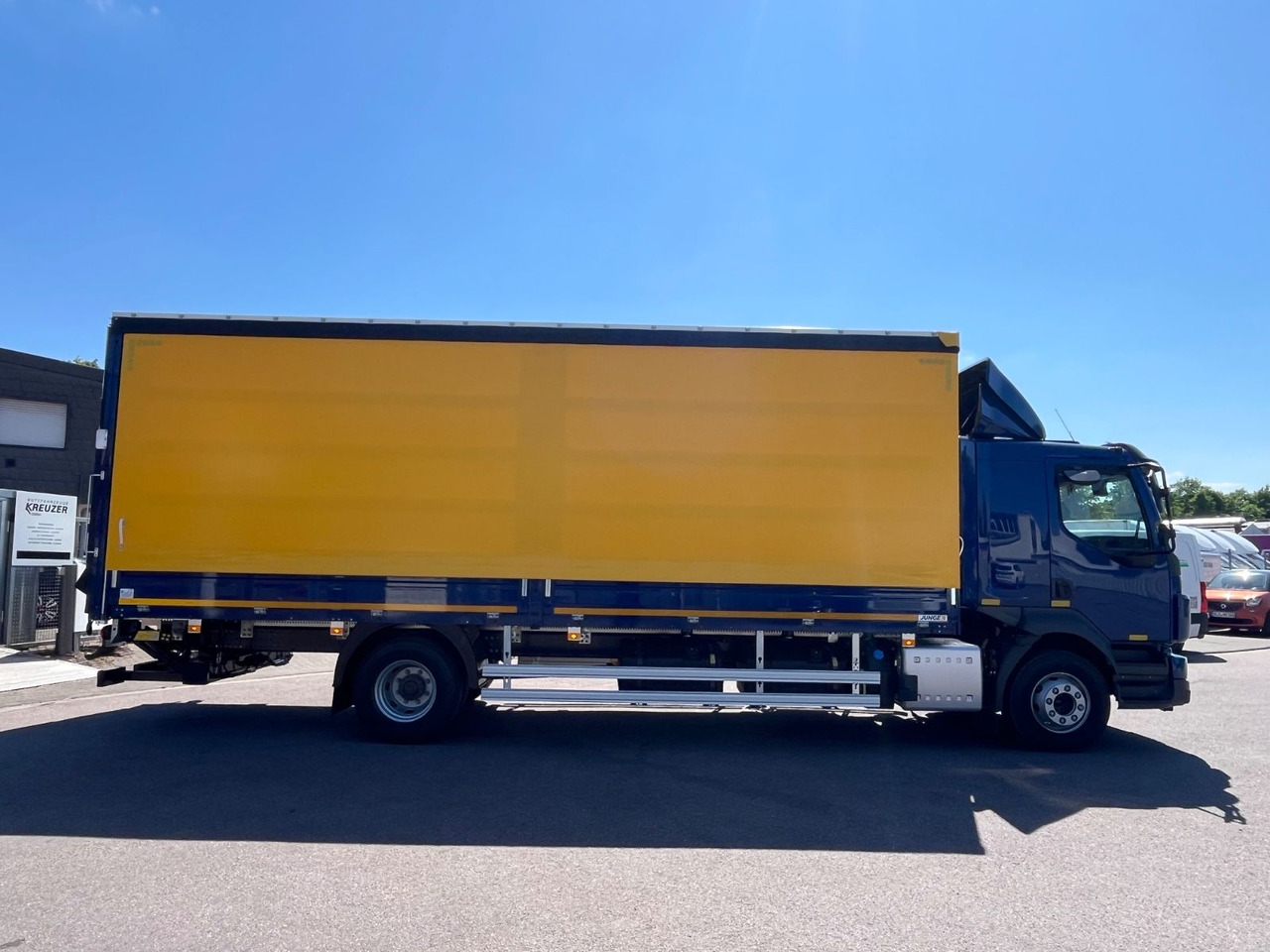 Volvo FL14.245 Junge Schiebeplane - Camión lona: foto 4 Volvo FL14.245 Junge Schiebeplane - Camión lona: foto 4
