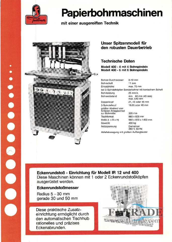 Josef Foellmer IRAM 400/445 - Máquina de impresión: foto 5 Josef Foellmer IRAM 400/445 - Máquina de impresión: foto 5