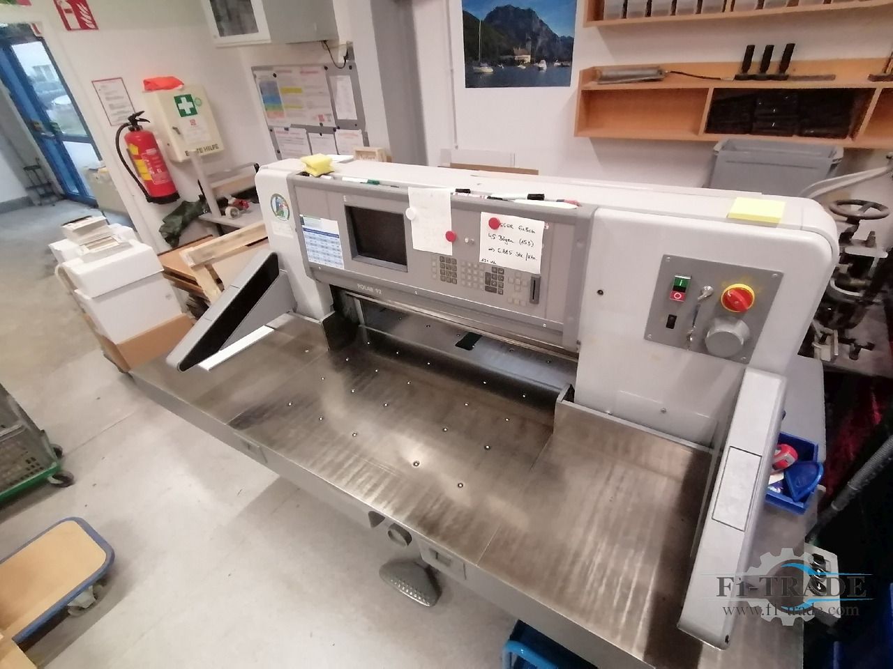 Polar 92 E - Máquina de corte de papel: foto 2 Polar 92 E - Máquina de corte de papel: foto 2