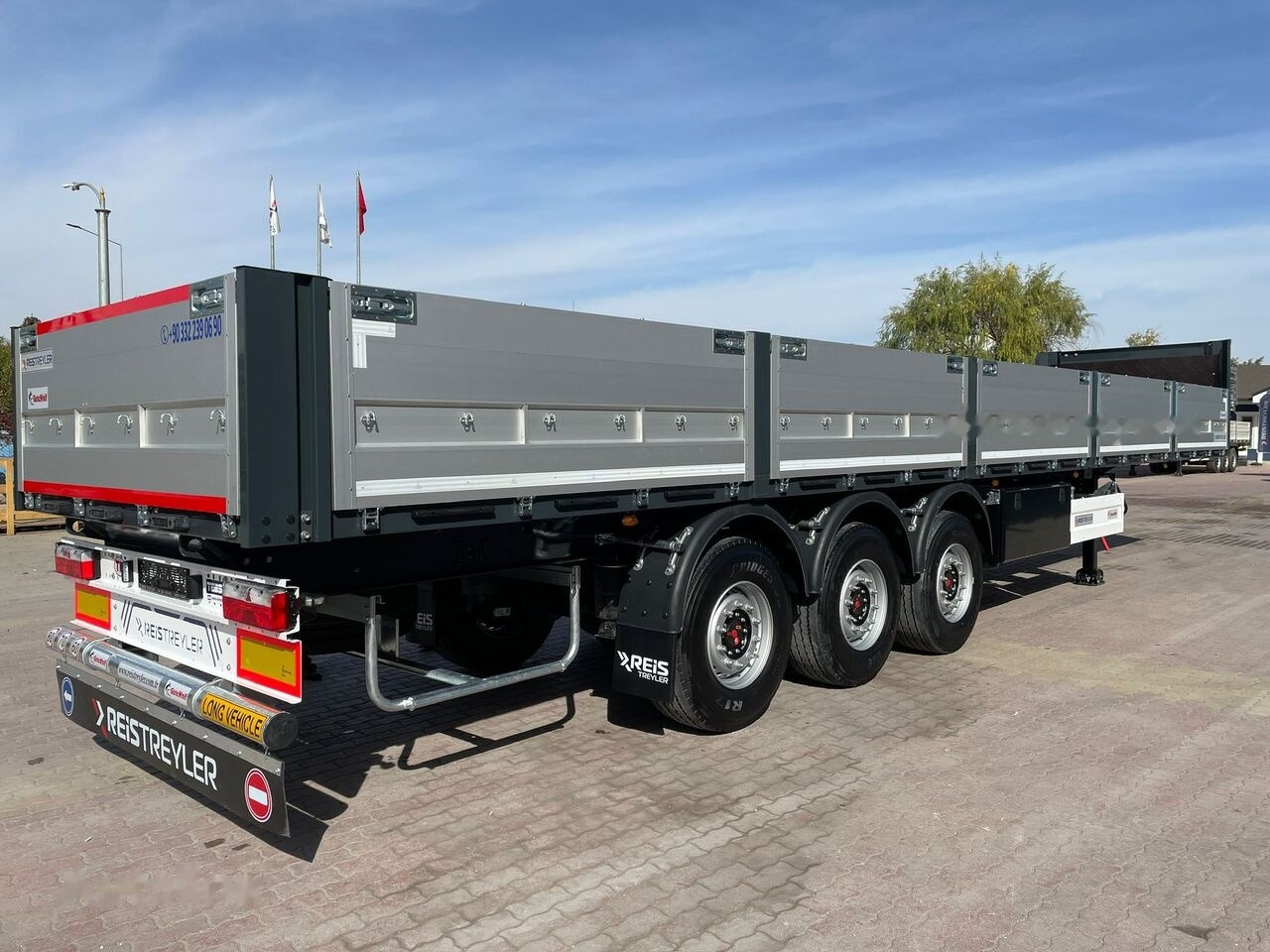 Reis Treyler Aluminium Cover General Cargo - Semirremolque plataforma/ Caja abierta: foto 3 Reis Treyler Aluminium Cover General Cargo - Semirremolque plataforma/ Caja abierta: foto 3