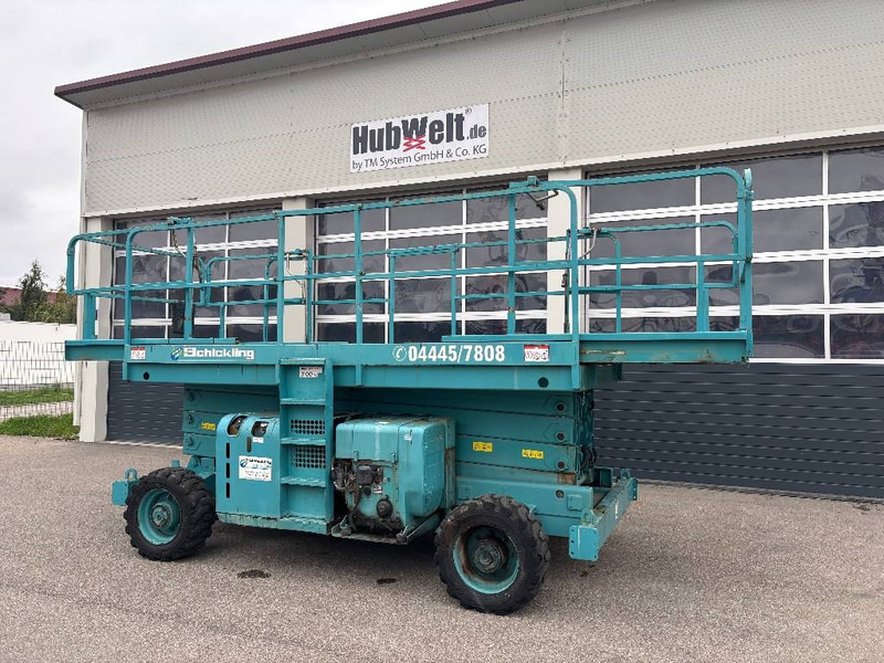 Plataforma de tijeras Haulotte H 12 SDX 12m Diesel Scherenarbeitsbühne: foto 11