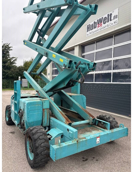 Plataforma de tijeras Haulotte H 12 SDX 12m Diesel Scherenarbeitsbühne: foto 10