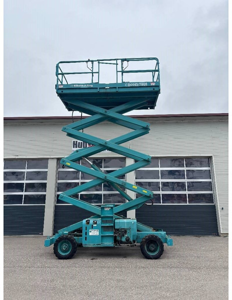 Plataforma de tijeras Haulotte H 12 SDX 12m Diesel Scherenarbeitsbühne: foto 9