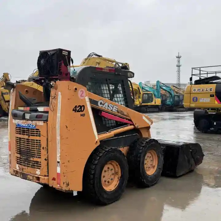 Used Case 420 Backhoe Loader Used Skid Steer Loader CASE 430 CASE 440 - Minicargadora: foto 5 Used Case 420 Backhoe Loader Used Skid Steer Loader CASE 430 CASE 440 - Minicargadora: foto 5
