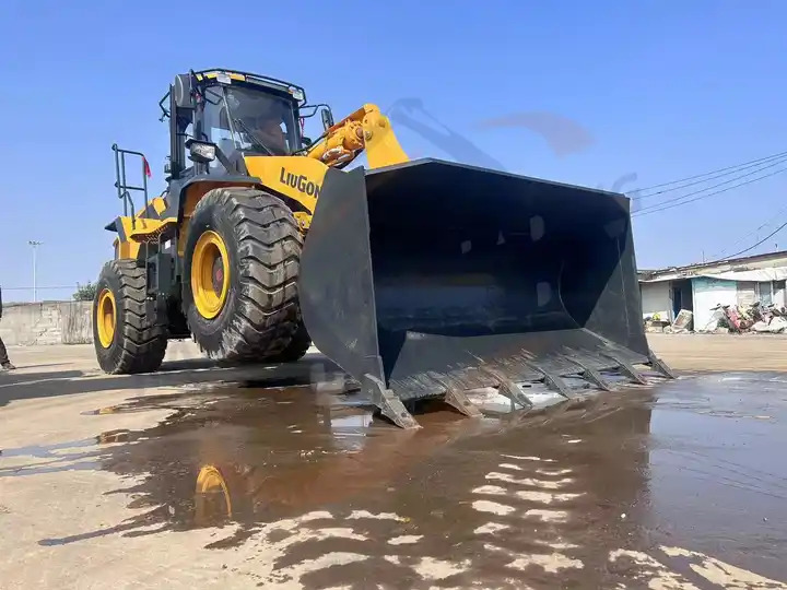 Cargadora de ruedas free shipping Original LiuGong Wheel Loader 856H in Good Condition IN good price: foto 6