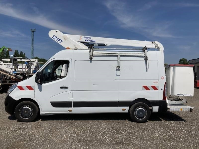Camión con plataforma elevadora Renault Master France Elevateur 121FT - 12,5 m - 120kg: foto 8