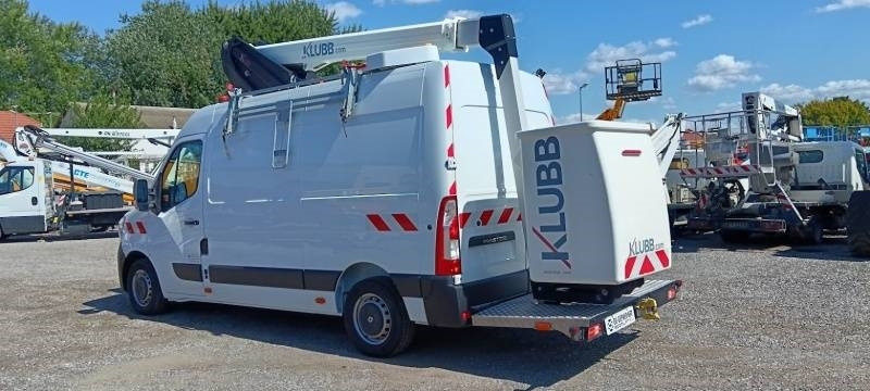 Camión con plataforma elevadora Renault Master Klubb KL32 - 12,5 m, 120 kg: foto 7 Camión con plataforma elevadora Renault Master Klubb KL32 - 12,5 m, 120 kg: foto 7