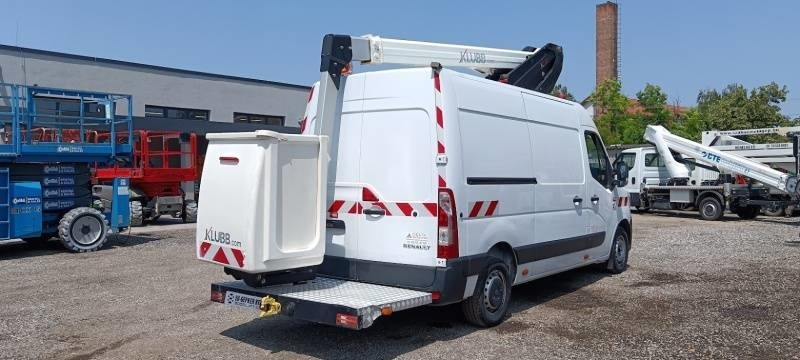Camión con plataforma elevadora Renault Master Klubb KL32 - 12,5 m, 120 kg: foto 6