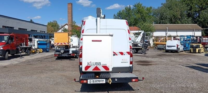 Camión con plataforma elevadora Renault Master Klubb KL32 - 12,5 m, 120 kg: foto 8 Camión con plataforma elevadora Renault Master Klubb KL32 - 12,5 m, 120 kg: foto 8