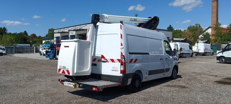 Camión con plataforma elevadora Renault Master Klubb KL32 - 12,5 m, 120 kg: foto 6 Camión con plataforma elevadora Renault Master Klubb KL32 - 12,5 m, 120 kg: foto 6