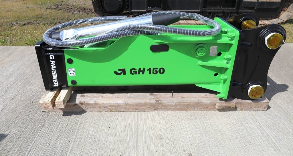 G Hammer GH 150. Power, Not Noise ! NEW 2025 Model - Martillo hidráulico para Maquinaria de construcción: foto 1 G Hammer GH 150. Power, Not Noise ! NEW 2025 Model - Martillo hidráulico para Maquinaria de construcción: foto 1