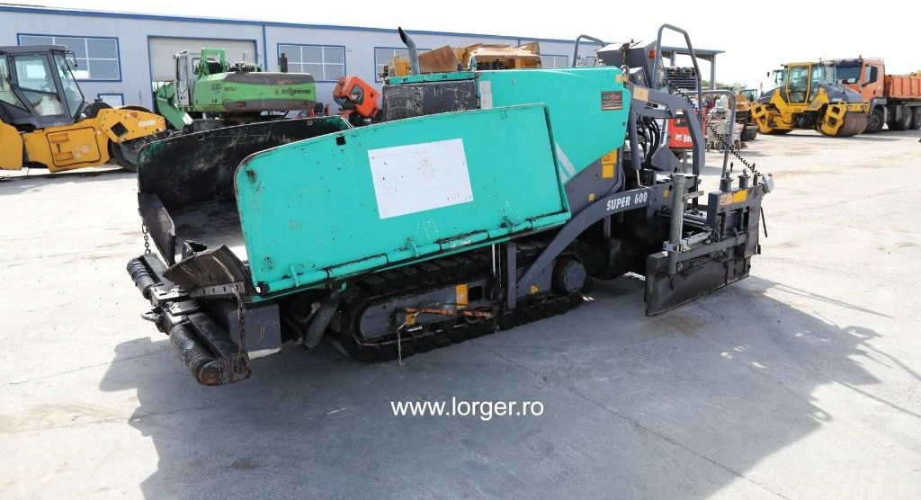 Vögele Super 600  - Pavimentadora de asfalto: foto 5 Vögele Super 600  - Pavimentadora de asfalto: foto 5